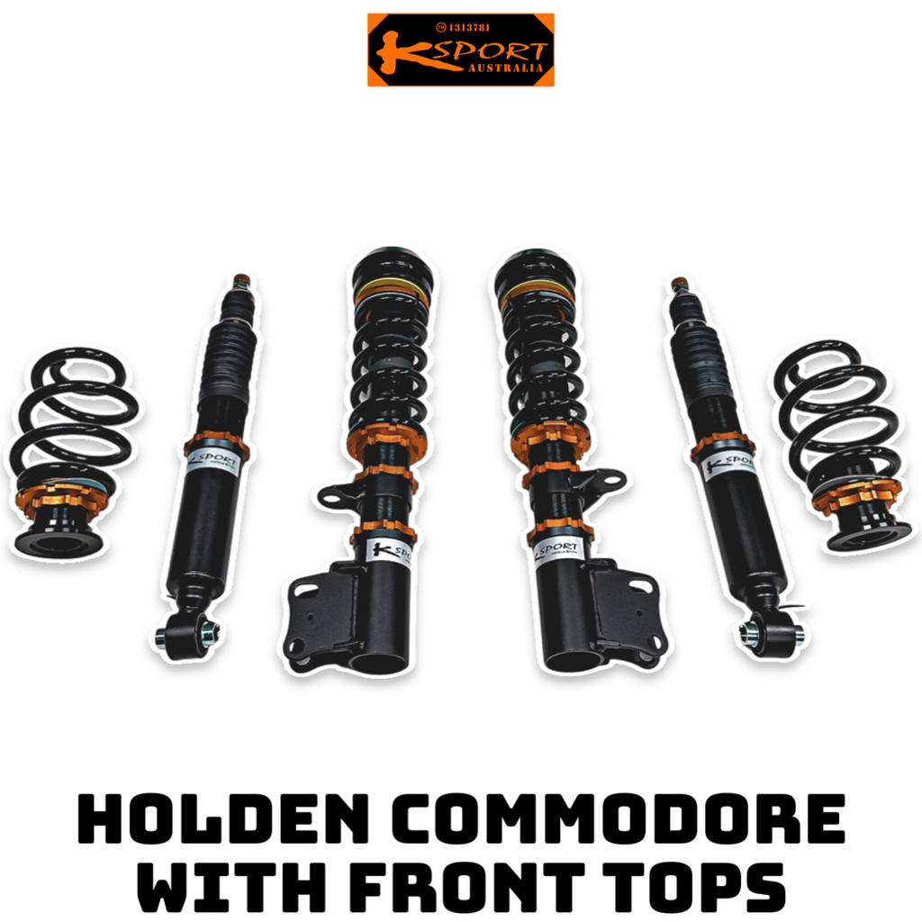Holden Commodore VT-VY Ute Wagon with Front Strut Top - KSPORT Coilover Kit — KS Racing Australia