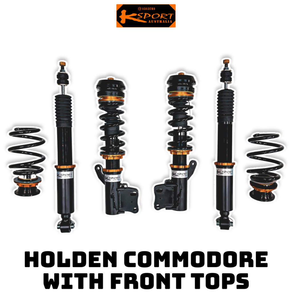 Holden Commodore VZ Sedan with Front Strut Tops - KSPORT Coilover Kit — KS Racing Australia