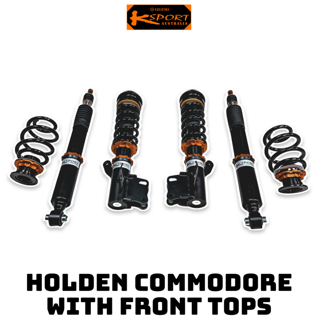 Holden Commodore VZ Wagon/Ute with Front Strut Top - KSPORT Coilover Kit — KS Racing Australia