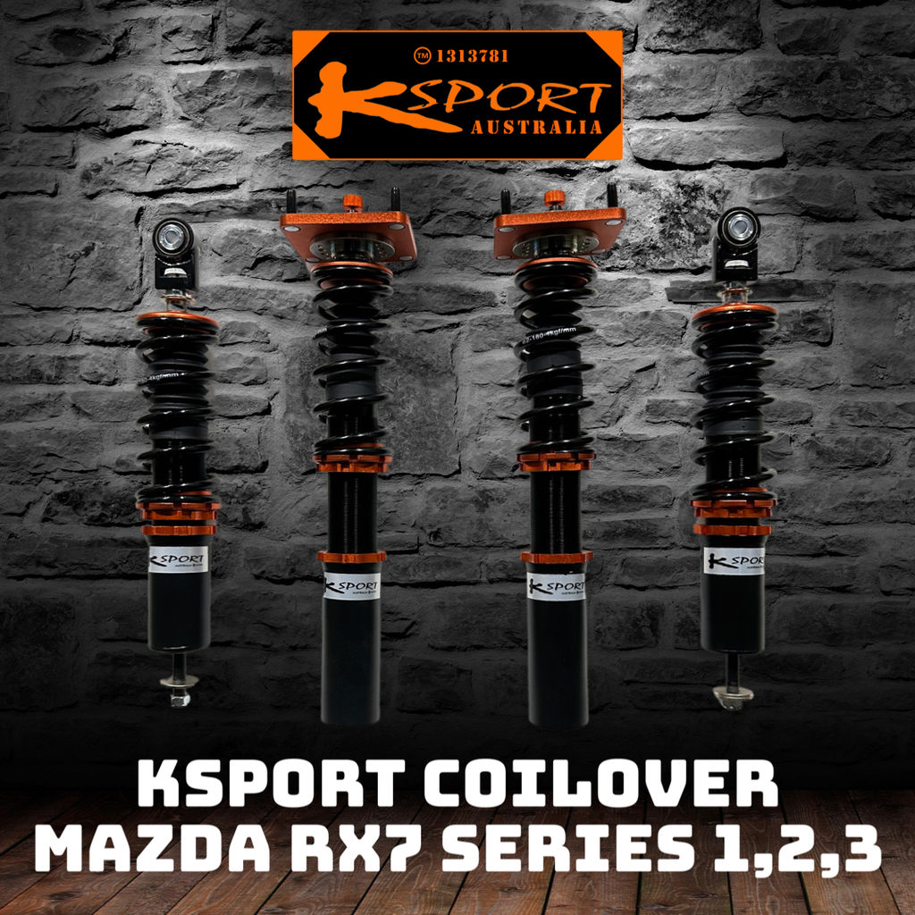 Mazda RX7 Series 2 - KSPORT Coilover Set — KS Racing Australia