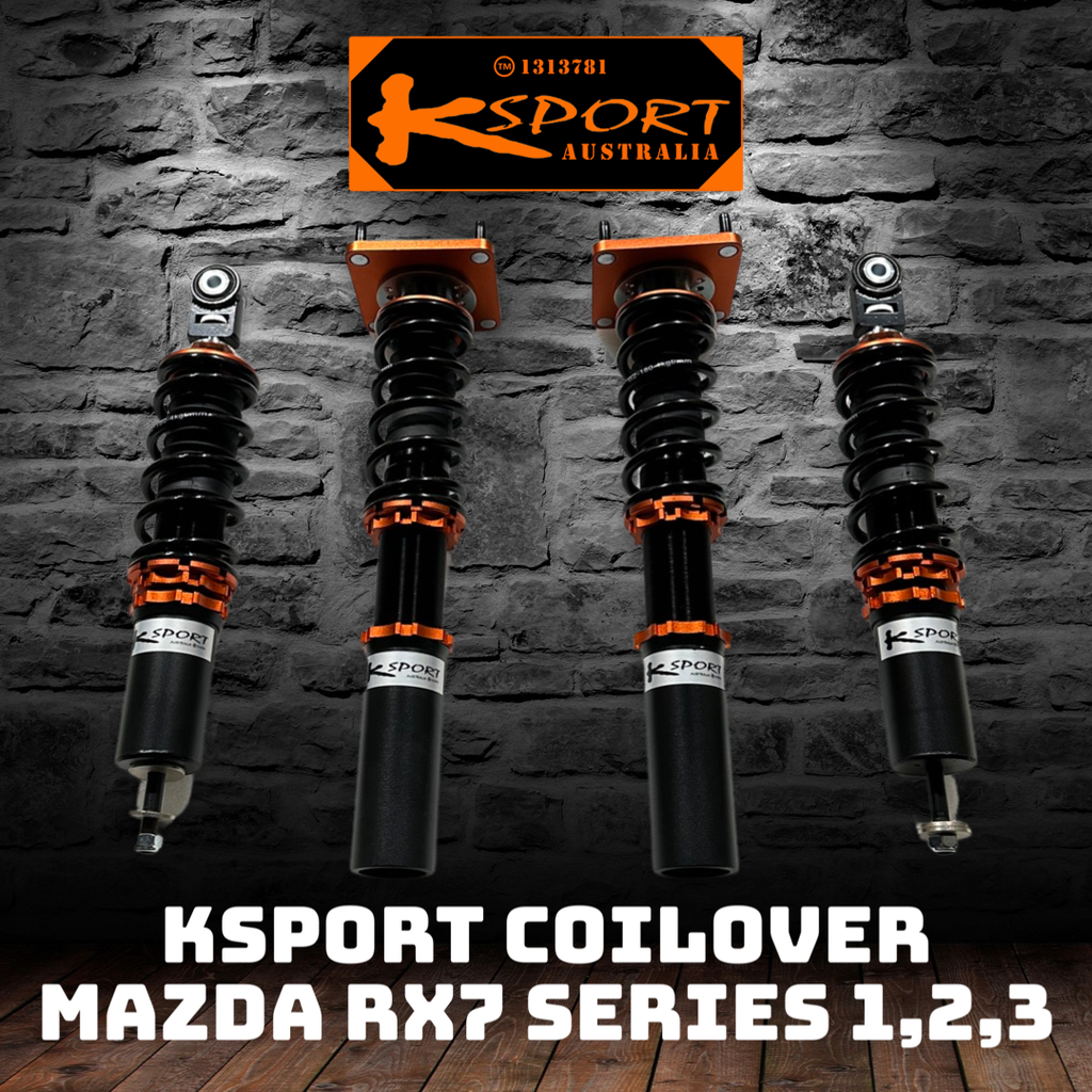 Mazda RX7 Series 2 - KSPORT Coilover Set — KS Racing Australia