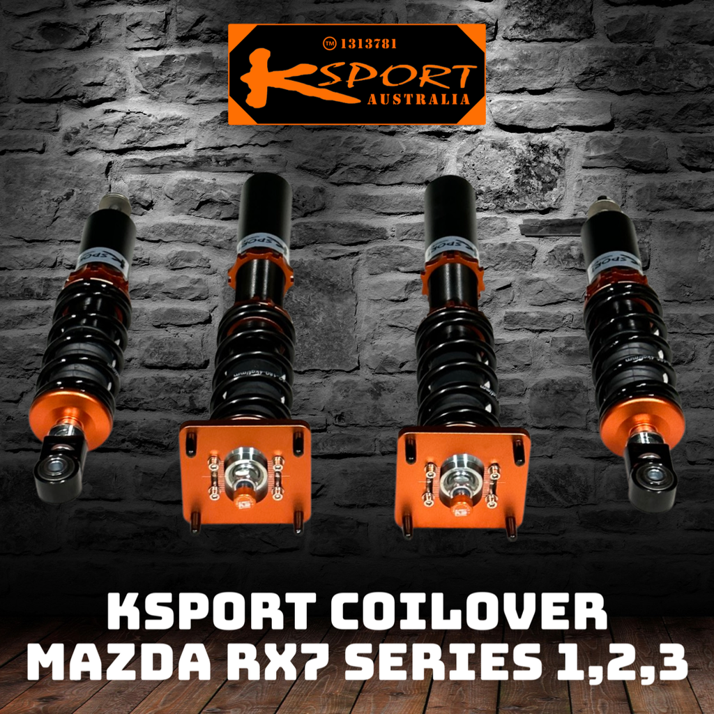 Mazda RX7 Series 3 - KSPORT Coilover Set — KS Racing Australia