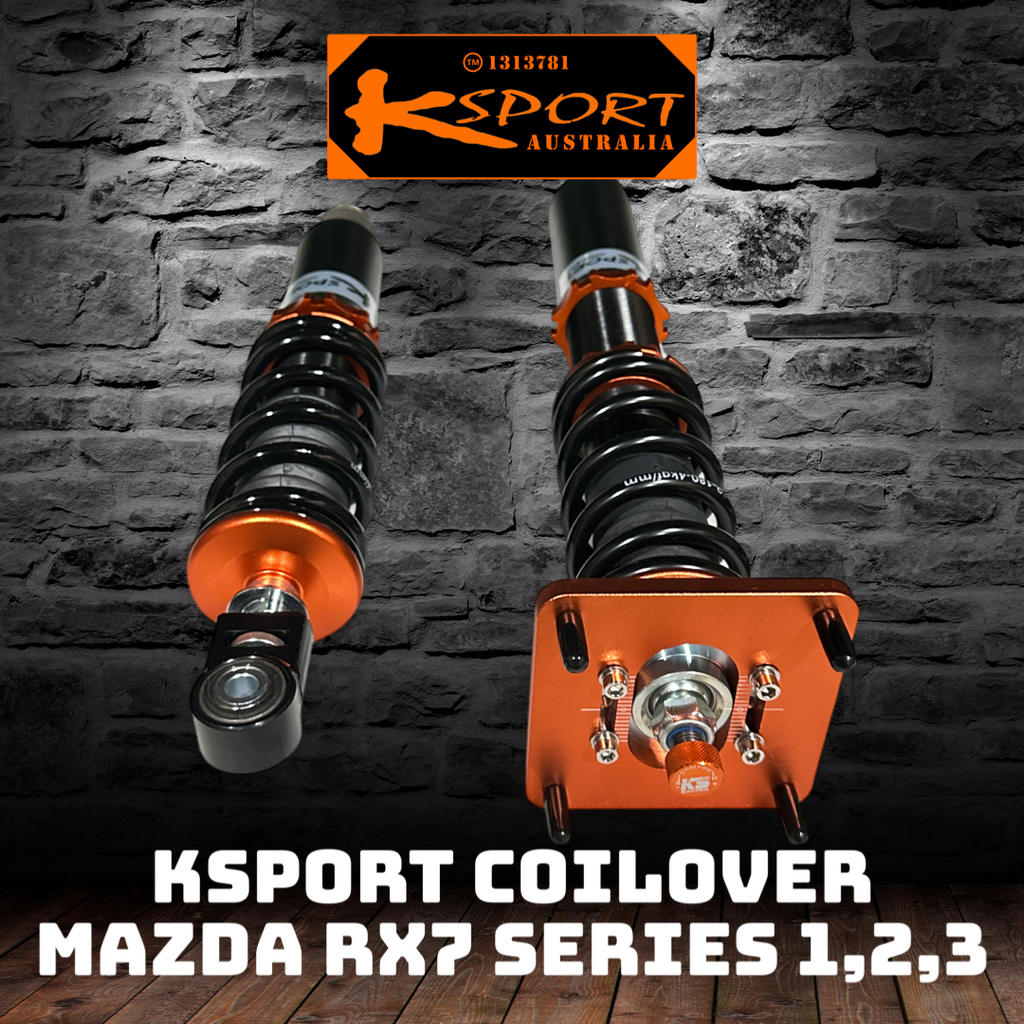 Mazda RX7 Series 2 - KSPORT Coilover Set — KS Racing Australia