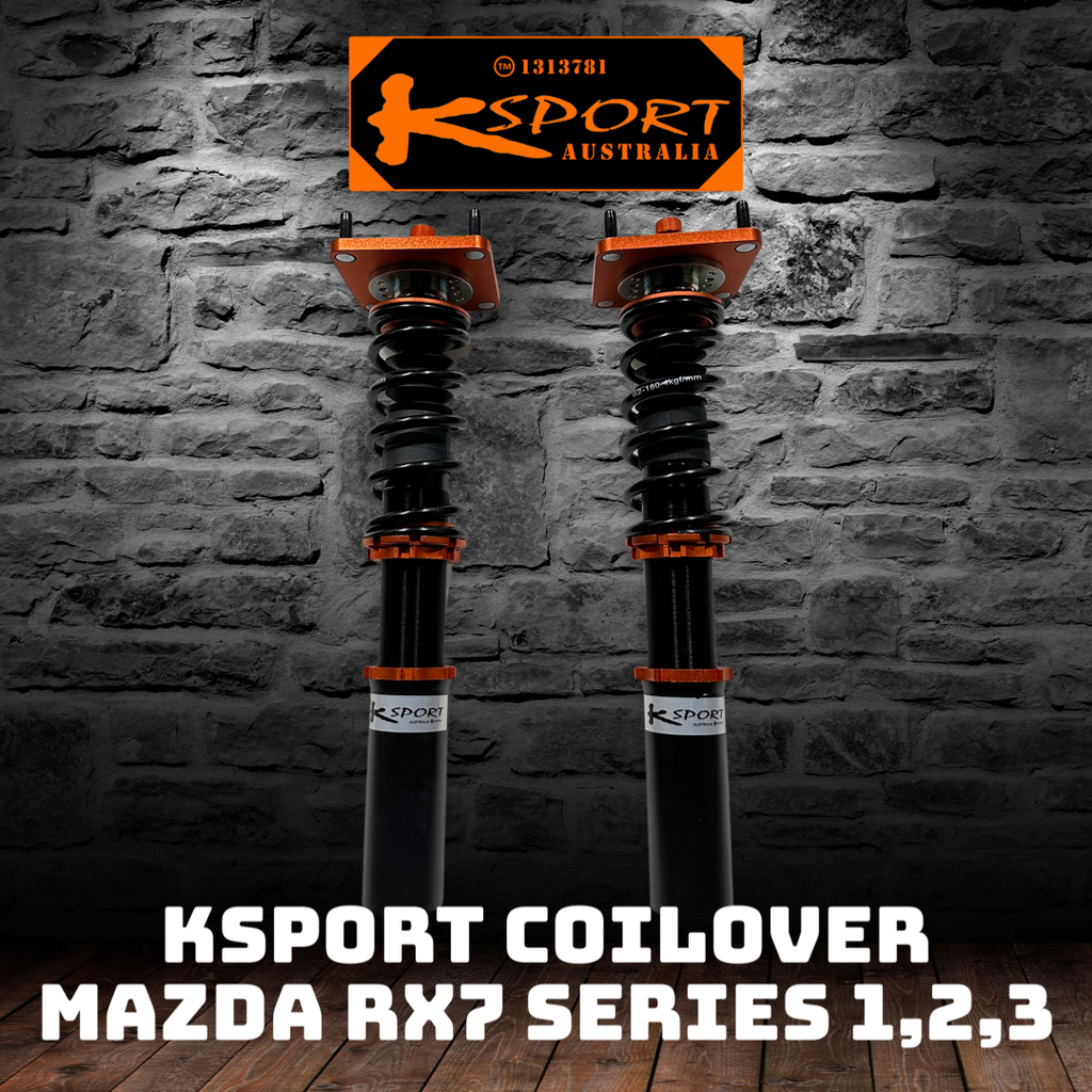 Mazda RX7 Series 2 - KSPORT Coilover Set — KS Racing Australia