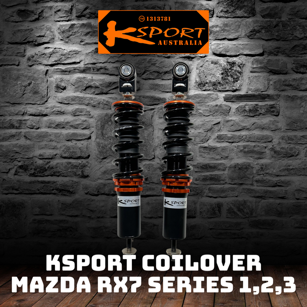 Mazda RX7 Series 2 - KSPORT Coilover Set — KS Racing Australia