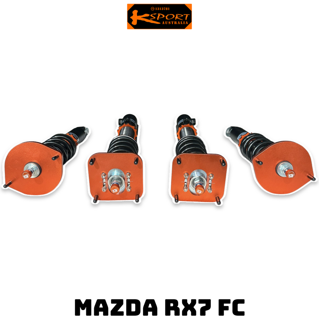 Mazda RX-7 FC3S 86-91 - KSPORT Coilover Kit — KS Racing Australia