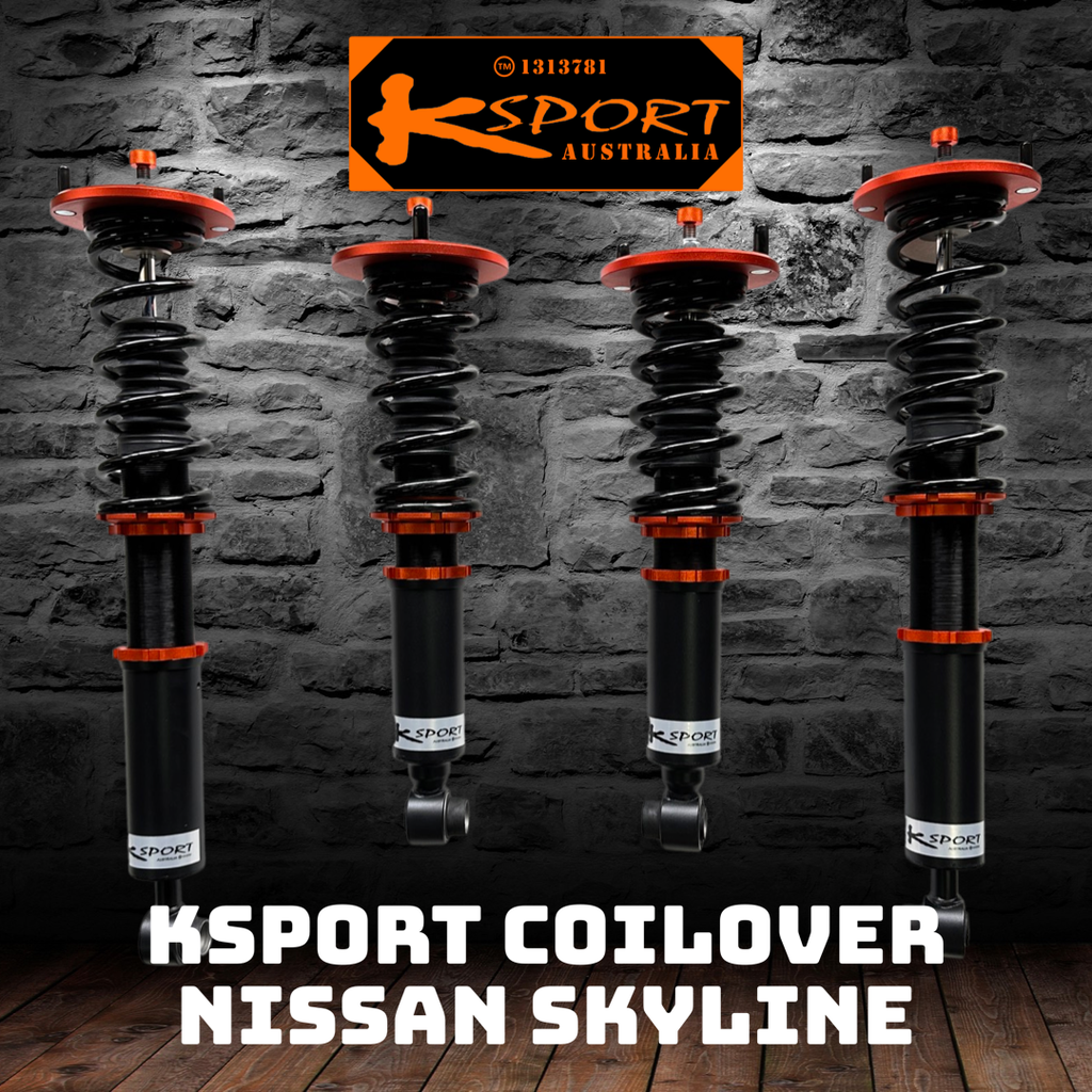 Nissan Skyline GTST R33 (2WD) - KSPORT Coilover Kit — KS Racing Australia
