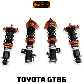 Toyota GT86 2012-UP - KSPORT Coilover Kit — KS Racing Australia