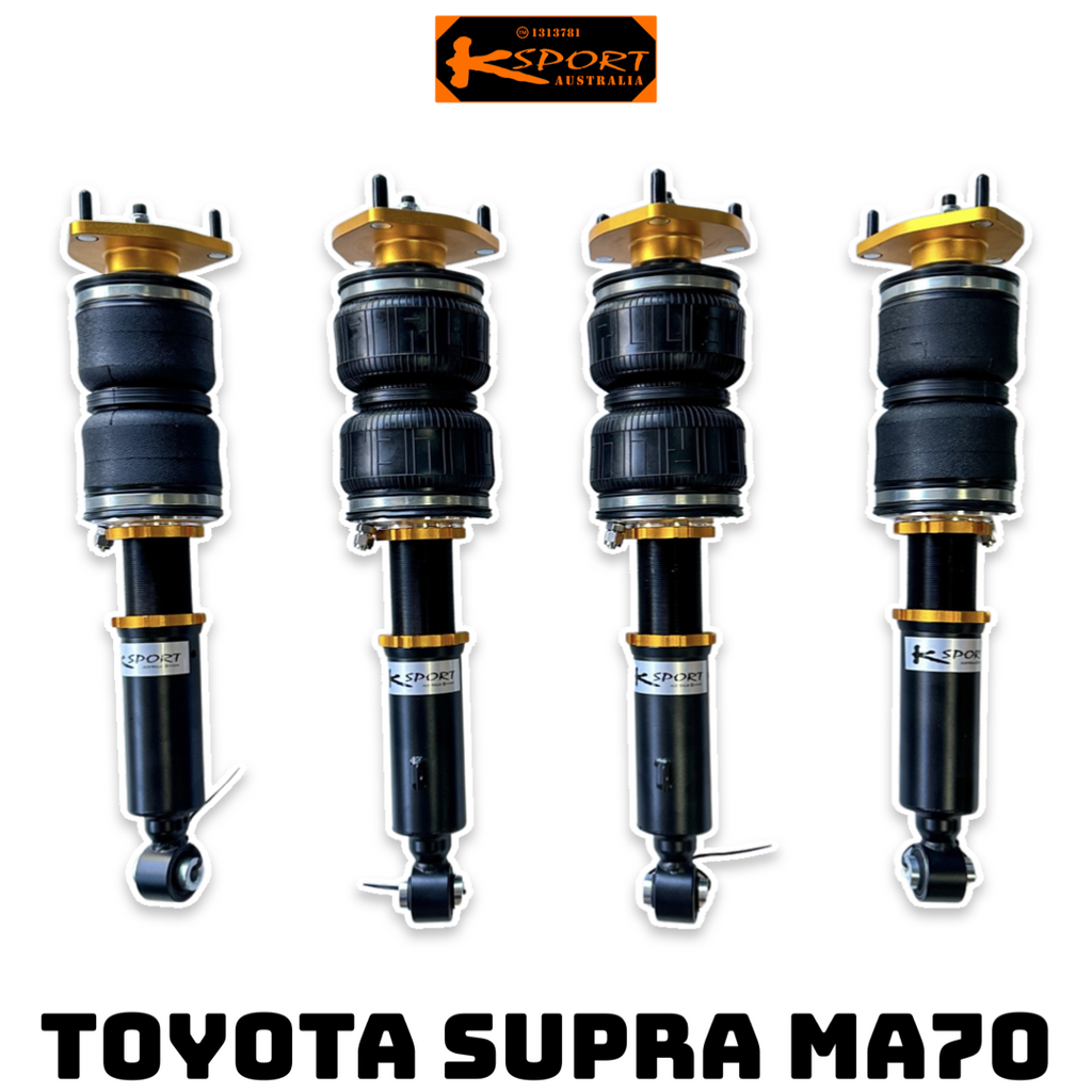 Toyota Supra MA70 86-92 Premium Wireless Air Suspension Kit - KS RACING — KS Racing Australia