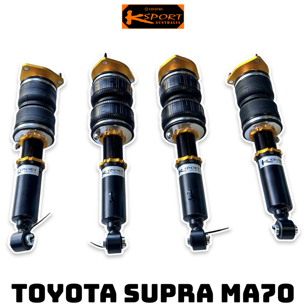 Toyota Supra MA70 86-92 Premium Wireless Air Suspension Kit - KS RACING — KS Racing Australia