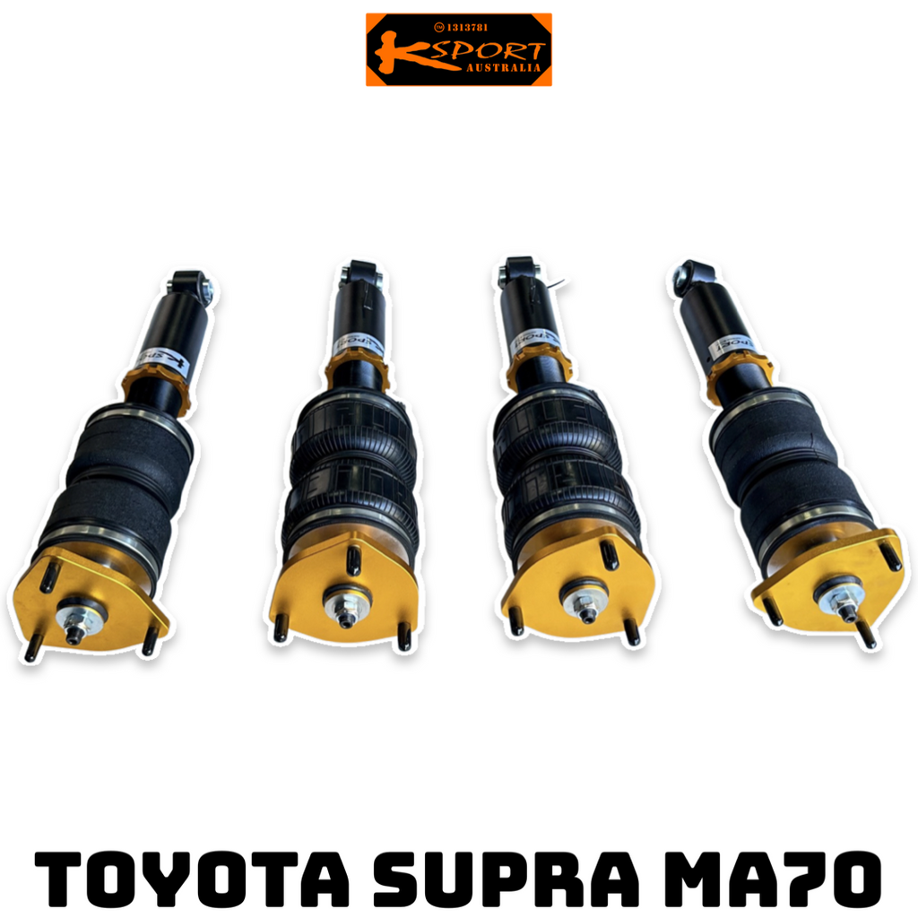 Toyota Supra MA70 86-92 Premium Wireless Air Suspension Kit - KS RACING — KS Racing Australia
