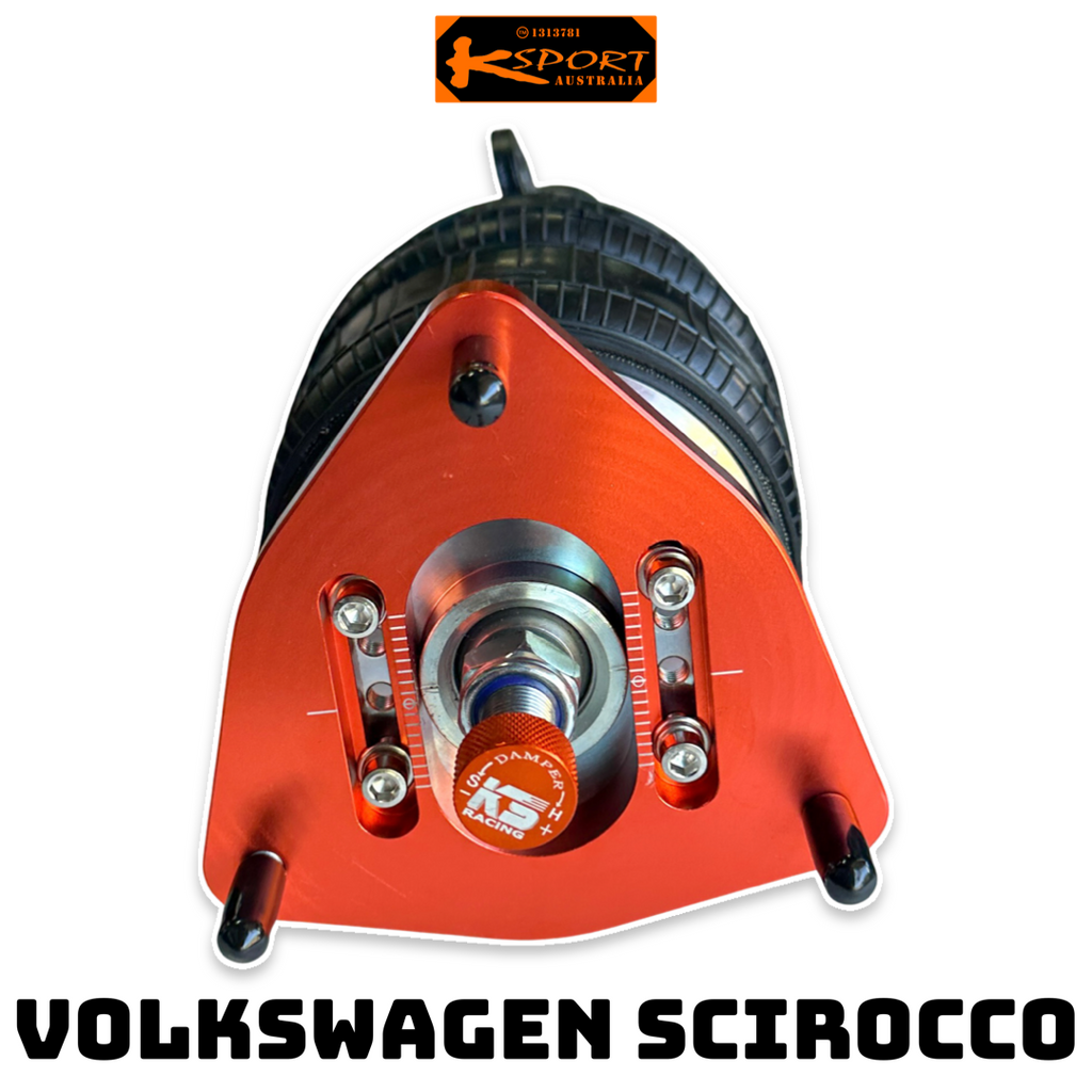 Volkswagen Scirocco 08-17 Air Suspension Air Struts Front and Rear - K SPORT — KS Racing Australia