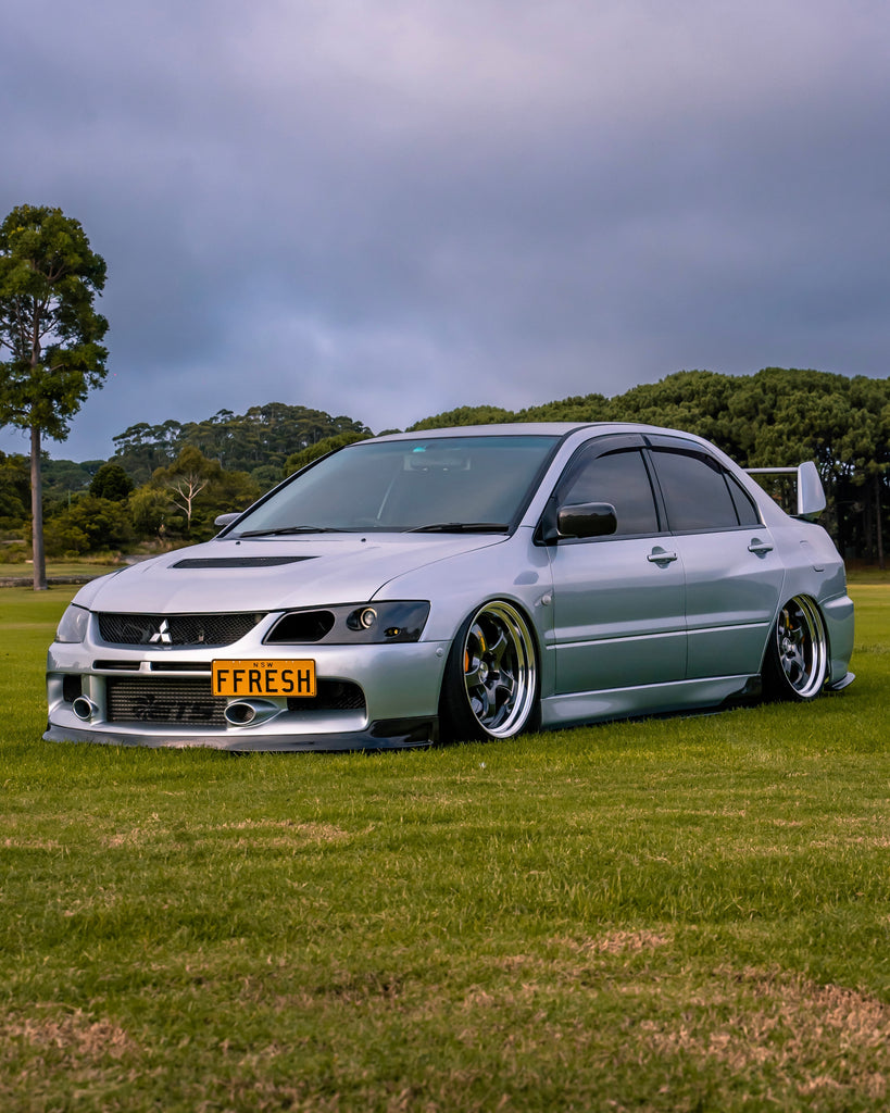 Mitsubishi Lancer EVO 9 Air Lift Performance 3P Air Suspension with KS RACING Air Struts — KS Racing Australia
