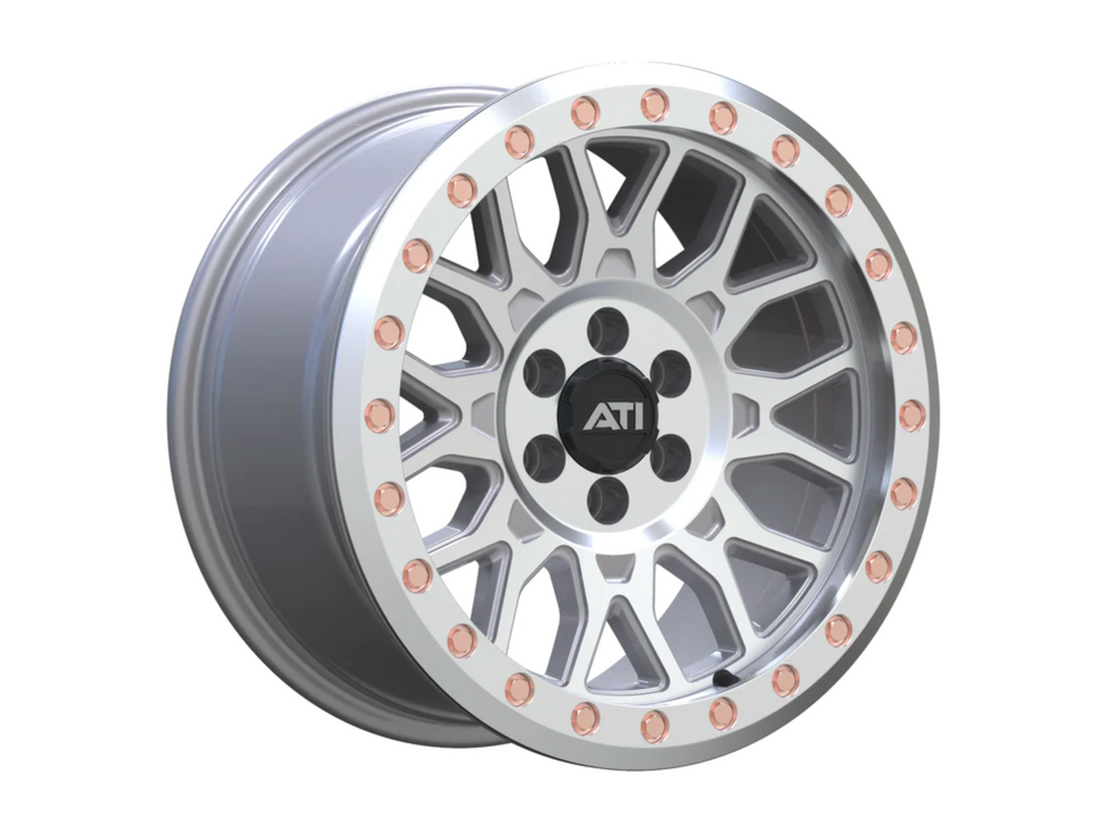 AT-01 17X8.5 HYBRID BEADLOCK WHEEL - MACHINED (6X114.3) — KS Racing Australia