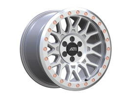 AT-01 17X8.5 HYBRID BEADLOCK WHEEL - MACHINED (6X114.3) — KS Racing Australia