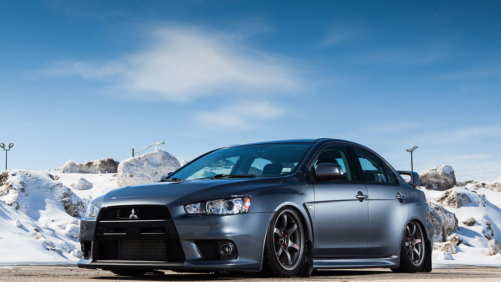 Mitsubishi Lancer EVO 10 Air Lift Performance 3P Air Suspension with KS RACING Air Struts — KS Racing Australia