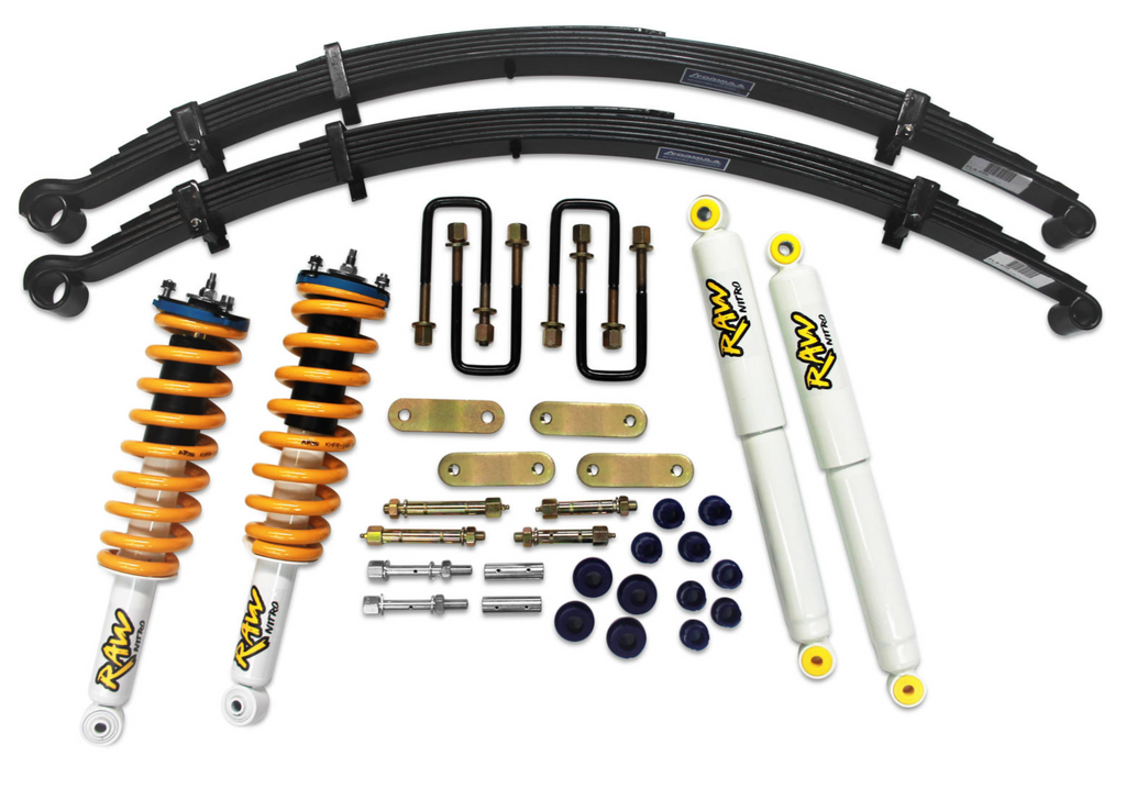 Holden Colorado RG 2012-03/2013 & 07/2016-On - 40mm RAW Nitro 4x4 ReadyStrut Load Lift Kit — KS Racing Australia