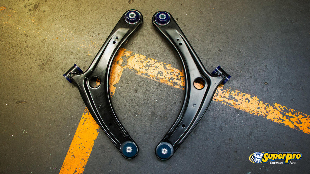 SUPERPRO Standard Control Arm Assembly Kit to suit Citroen, Mitsubishi and Peugeot — KS Racing Australia