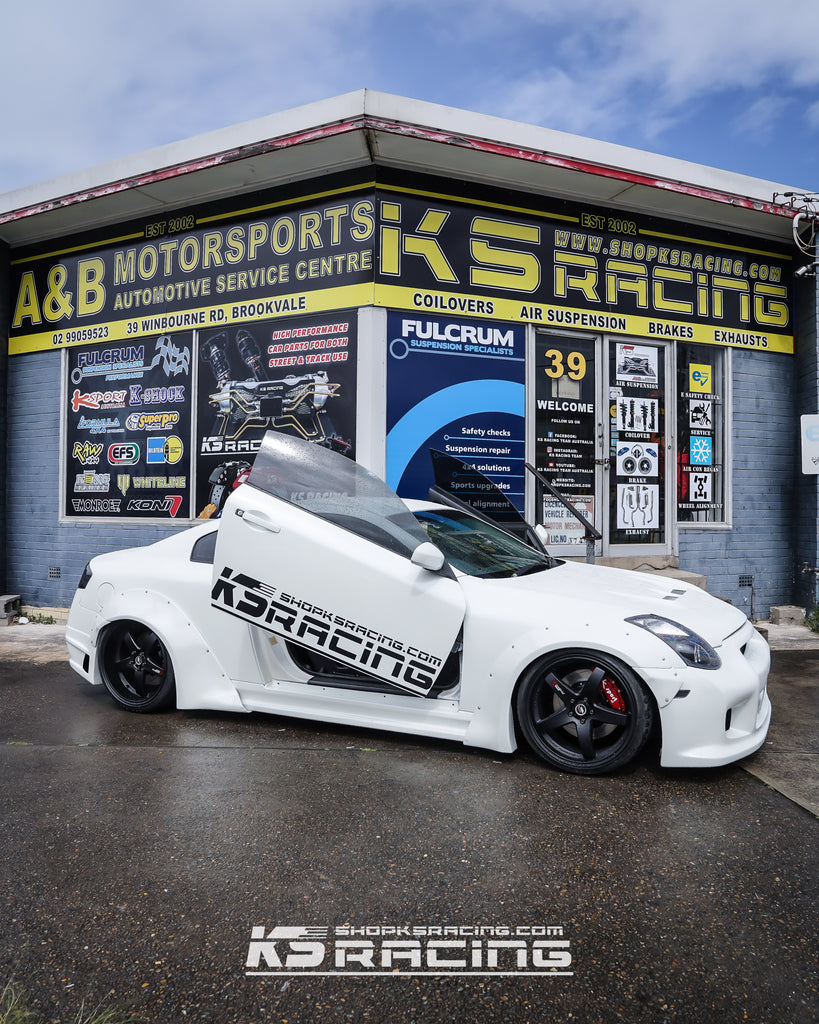 Nissan Skyline V35 Premium Wireless Air Suspension Kit- KS RACING — KS Racing Australia