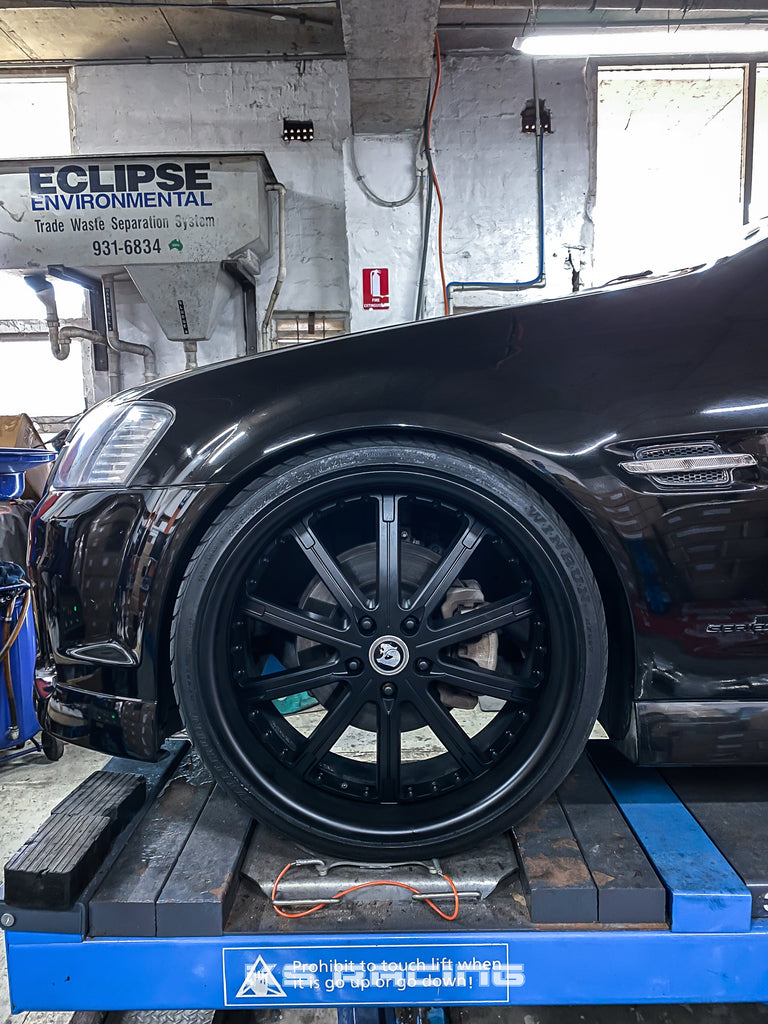 Holden Commodore VE with Front Strut Tops - KSPORT Coilover Kit — KS Racing Australia