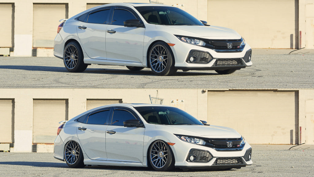 Honda Civic 10th Gen 1.5T 16-21 Air Lift Performance 3P Air Suspension with KS RACING Air Struts — KS Racing Australia