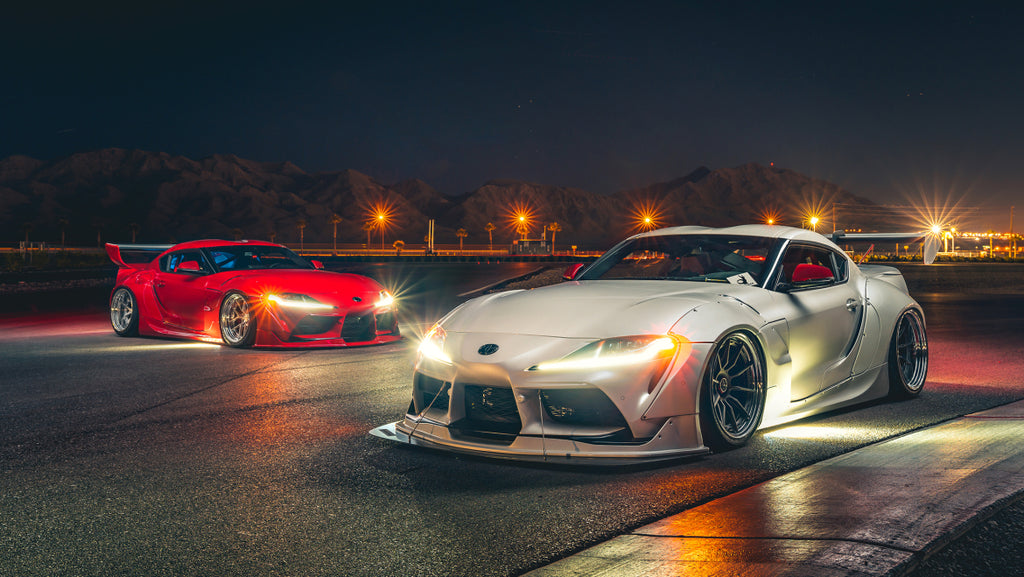 Toyota Supra A90 20-UP Air Lift Performance 3P Air Suspension with KS RACING Air Struts — KS Racing Australia