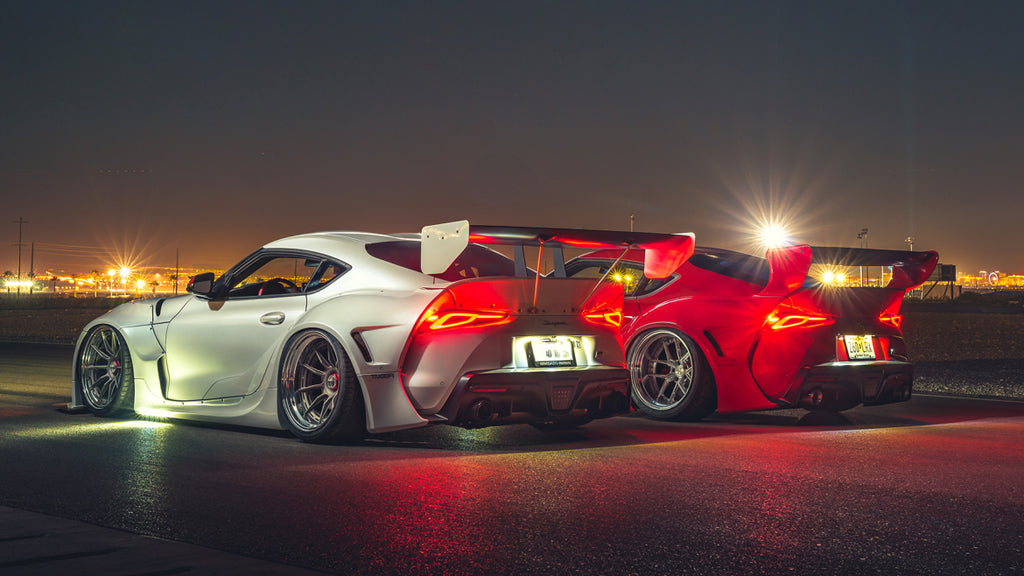 Toyota Supra A90 20-UP Air Lift Performance 3P Air Suspension with KS RACING Air Struts — KS Racing Australia