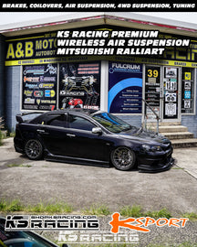 Mitsubishi Lancer Ralliart, 4WD 09-UP Premium Wireless Air Suspension Kit - KS RACING — KS Racing Australia