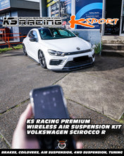 Load image into Gallery viewer, Volkswagon Scirocco 08-UP Premium Wireless Air Suspension Kit - KS RACING — KS Racing Australia